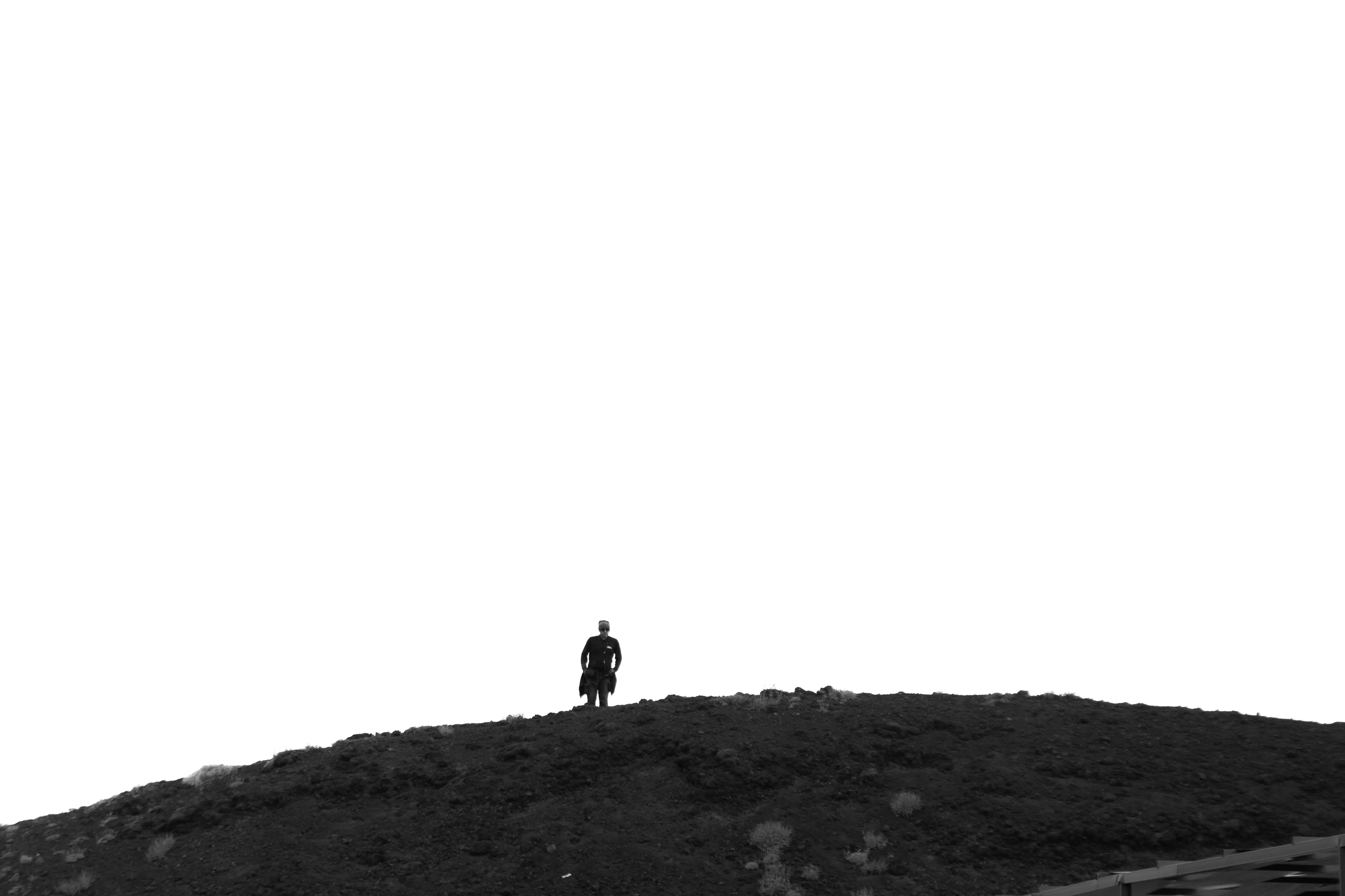 Vulkan Ätna über der Landschaft Siziliens